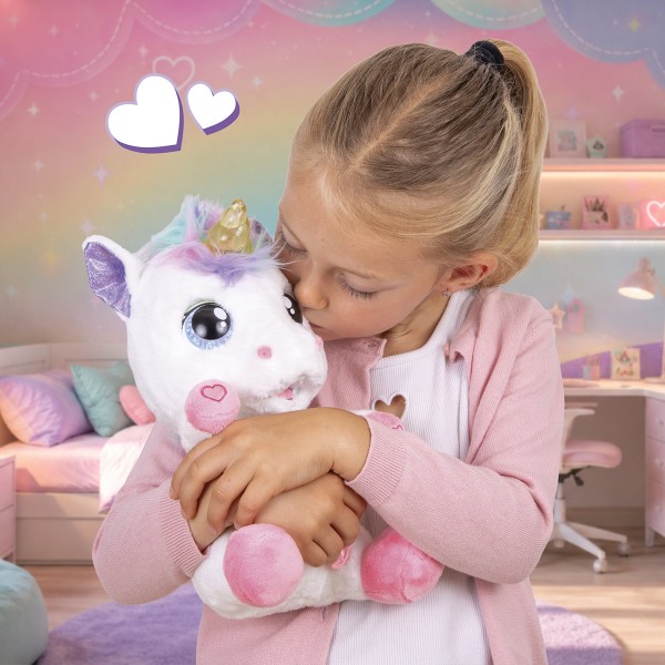 Фото - Интерактивная игрушка Baby Paws серии Fantasy — ЕДИНОРОГ (с аксеcс.) (933859IM)