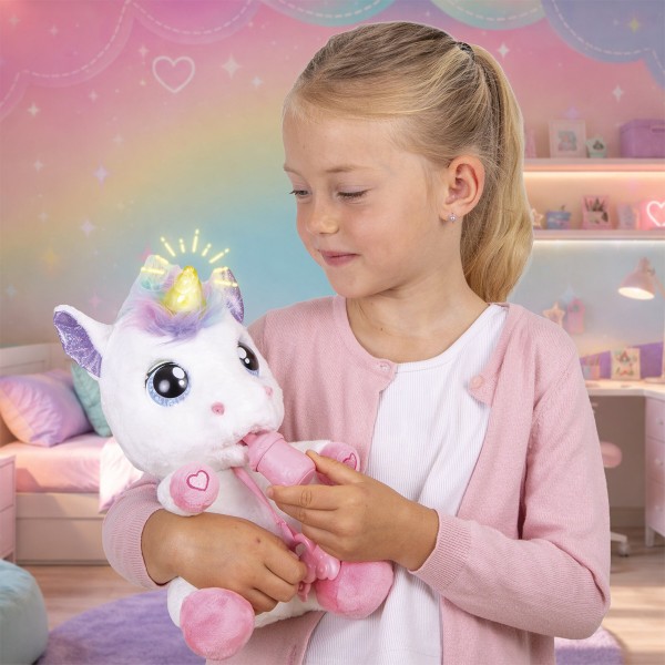 Фото - Интерактивная игрушка Baby Paws серии Fantasy — ЕДИНОРОГ (с аксеcс.) (933859IM)