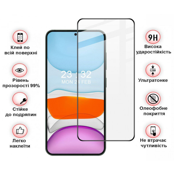 Фото - Захисне скло для смартфону BeCover Samsung Galaxy S24 Plus SM-S926 Black (711036)