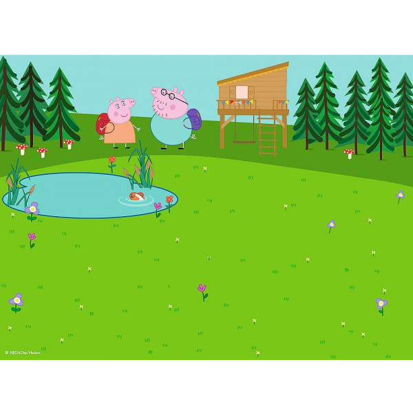 Фото - Пазли (3-4 роки) Trefl "Веселощі" / Веселе поросятко (93164)