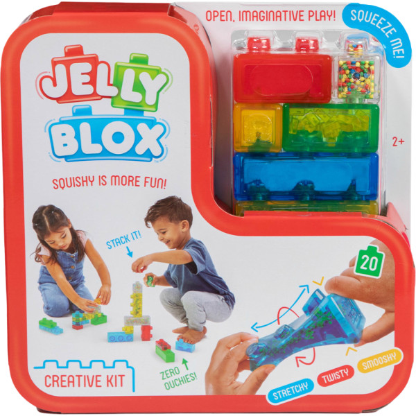 Фото - М'який конструктор для малюків Jelly Blox сенсорний НАБІР КРЕАТИВУ (931692)