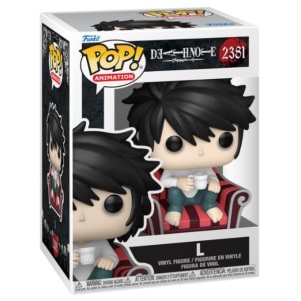 Фото - Коллекционная фигурка FUNKO POP! серии Тетрадь смерти - L (93291)