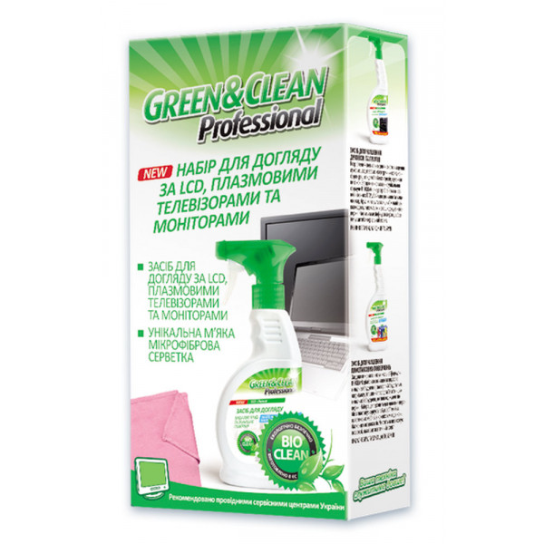 Фото - Чистящее средство для экранов Green&Clean GC00447 Фото - Чистящее средство для экранов Green&Clean GC00447