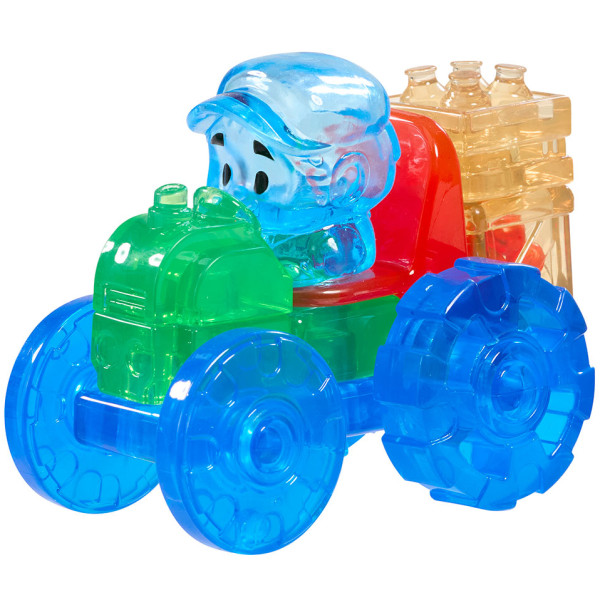 Фото - М'який конструктор для малюків Jelly Blox сенсорний БАРВИСТИЙ ТРАКТОР (932945)