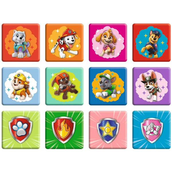 Фото - Пазли (3-4 роки) Trefl 2 in1+memos PAW Patrol Собачий упряж у дії (33376)