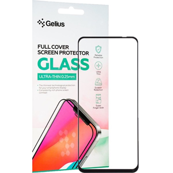 Фото - Защитное стекло для смартфона Gelius Full Cover Ultra-Thin 0.25mm for Poco M5s 5G Black (93344)