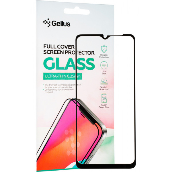 Фото - Захисне скло для смартфону Gelius Full Cover Ultra-Thin 0.25mm for Samsung A032 (A03 Core)/A035 (A03) Black (91068) Фото - Захисне скло для смартфону Gelius Full Cover Ultra-Thin 0.25mm for Samsung A032 (A03 Core)/A035 (A03) Black (91068)