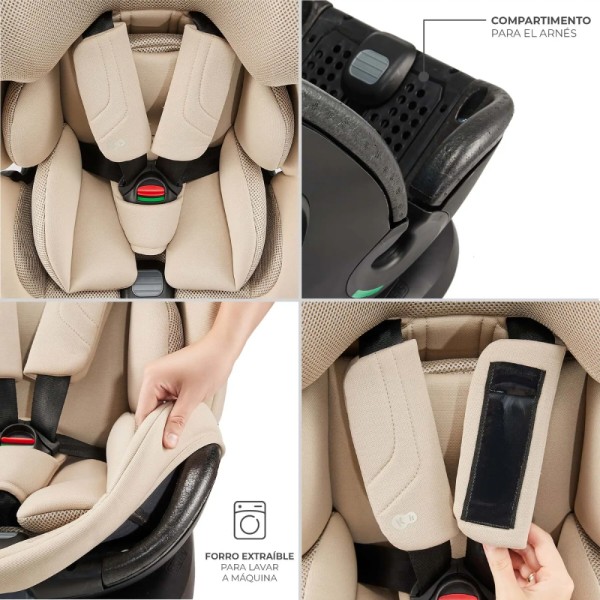 Фото - Автокрісло Kinderkraft Xpedition 3 i-Size Black (KCXPED03BLK0000)