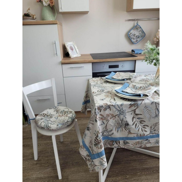 Фото - Подушка для стільця Прованс Миру D40 см (026665)