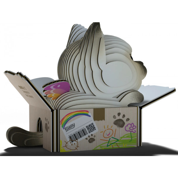 Фото - 3D пазли EUGY Зоопарк: Кошеня сіамське (XEG-088)