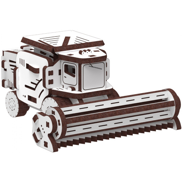 Фото - 3D пазли Mr.Playwood Зернозбиральний Комбайн (10808)