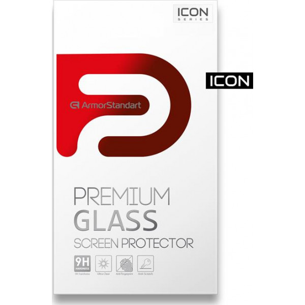 Фото - Захисне скло для смартфону Armorstandart Icon for Samsung Galaxy A12 SM-A125 Black, 0.33mm (ARM57968)