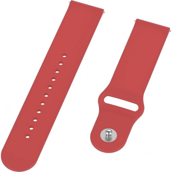 Фото - Ремінець для смарт-годинника BeCover for Nokia/Withings Steel/Steel HR Red (706268)