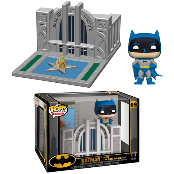 Фото - Коллекционная фигурка FUNKO POP! Town Batman 80th Hall of Justice w/Batman 44469