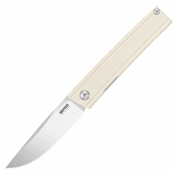 Фото - Нож туристический SRM Gent 401LC-GT White