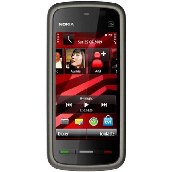 Фото - Смартфон Nokia 5230 Navi Black Chrome