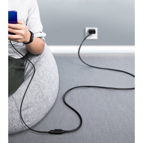 Фото - Кабель USB Type-A - USB Type-A UGREEN US103 USB 2.0 AM-AF 5 m Nickel Plating Extension Cable Black (10318)