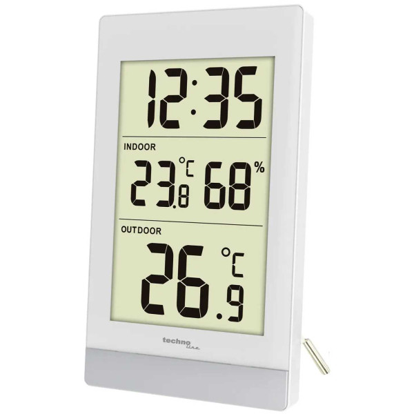 Фото - Термогигрометр Technoline WS7039 White Фото - Термогигрометр Technoline WS7039 White