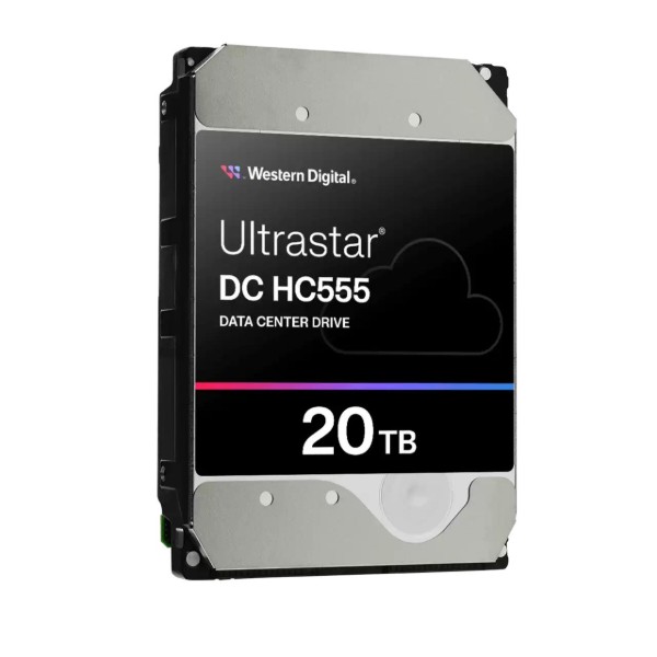Фото - Жорсткий диск внутрішній Western Digital HDD SATA 20TB 7200RPM 512MB DC HC555 (0B48724)