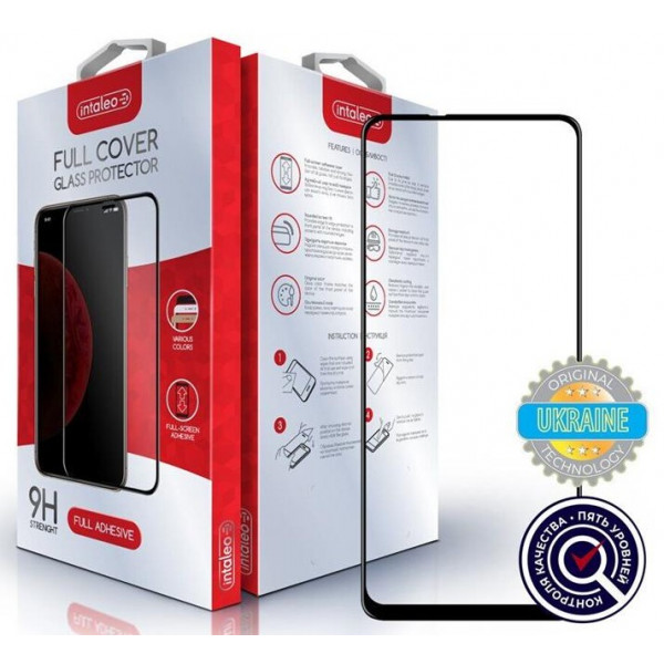 Фото - Захисне скло для смартфону Intaleo for Xiaomi Mi 10T Lite Full Glue Black (1283126509643)