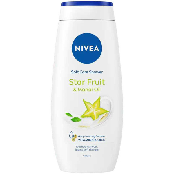 Фото - Гель для душу NIVEA Карамболь і олія моної 250 мл