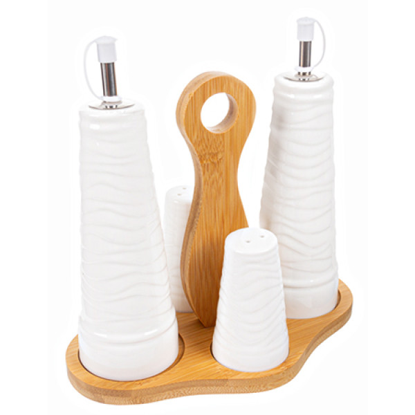 Фото - Набор емкостей для специй и приправ Lefard 5 пр. 22,3х14,5х23,5 см (944-065)