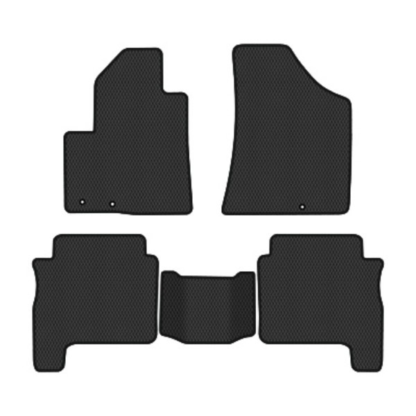 Фото - EVA коврики в салон авто EVAtech для Santa FE (CM) Restyling (Hinged Gas Pedal) 5 seats Hyundai 2010-2012 2 поколение SUV USA HY13944CG5KD3RBB