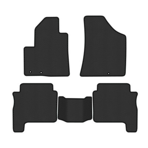 Фото - EVA коврики в салон авто EVAtech для Santa FE (CM) Restyling (Hinged Gas Pedal) 5 seats Hyundai 2010-2012 2 поколение SUV USA HY13944CG5KD3RBB