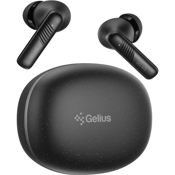 Фото - Навушники вкладиші бездротові TWS Gelius EcoBuds GP-TWS047 Black (101288)