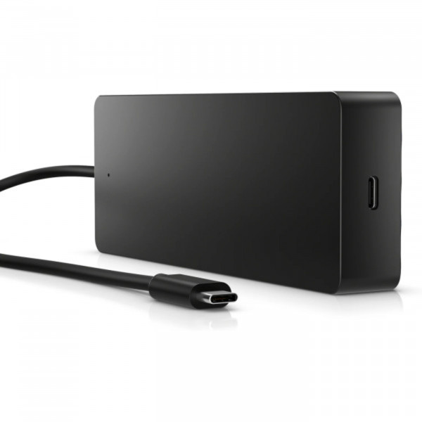Фото - Хаб USB HP USB3.1 Type-C - HDMI/USB 3.0x2/Type-Cx2/DP/RJ45/Ethernet Black (50H55UT)