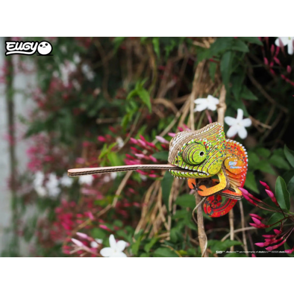 Фото - 3D пазли EUGY Зоопарк: Хамелеон (XEG-075)