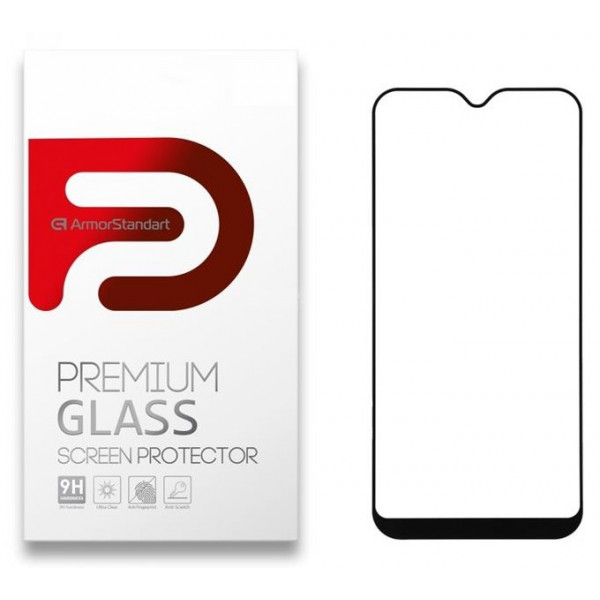 Фото - Защитное стекло для смартфона Armorstandart Full Glue HD for Samsung Galaxy A01 SM-A015 Black (ARM58287)
