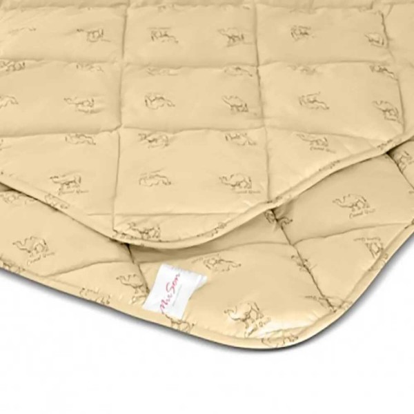 Фото - Одеяло летнее полуторное MirSon Gold Camel Hand Made 173 140x205 см (2200000460691)
