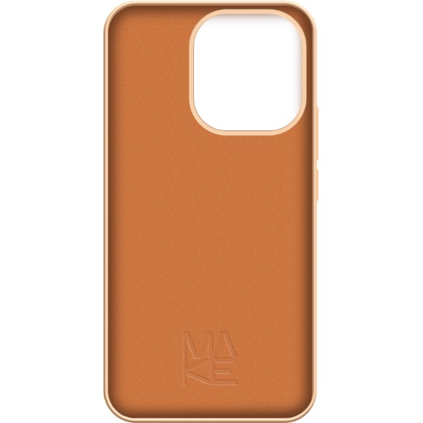 Фото - Чехол для смартфона MAKE Silicone for Xiaomi Redmi Note 17 Pro, Satin Orange (MCL-XRN17PSO)