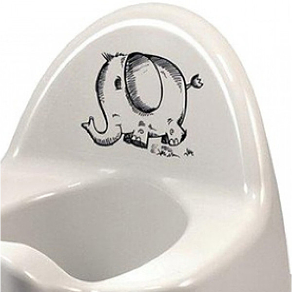 Фото - Горщик дитячий Tega Baby ЕСО Слоник з музикою Сірий (PO-057-162)