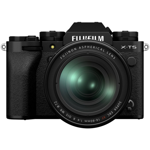 Фото - Фотокамера бездзеркальна Fujifilm X-T5 + XF 16-80 F4 Kit Black (16939332)