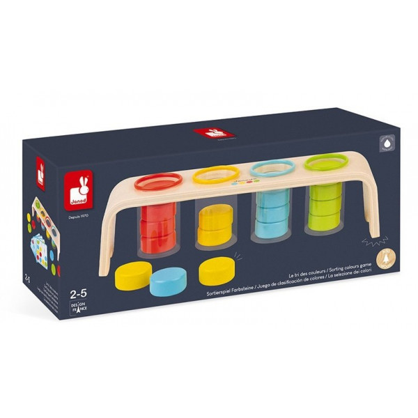 Фото - Сортер Janod Вивчаємо колір (J05066)
