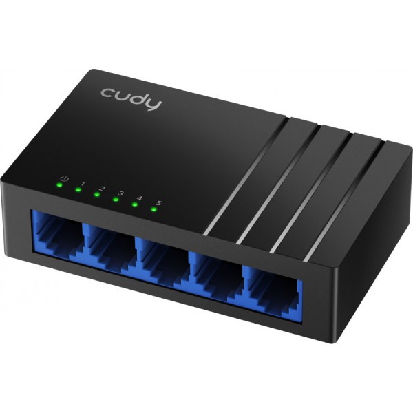 Фото - Коммутатор локальної мережі (Switch) Cudy GS105D