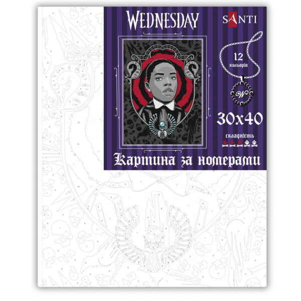 Фото - Картина за номерами Santi Wednesday. Siren 30х40 см (955045)