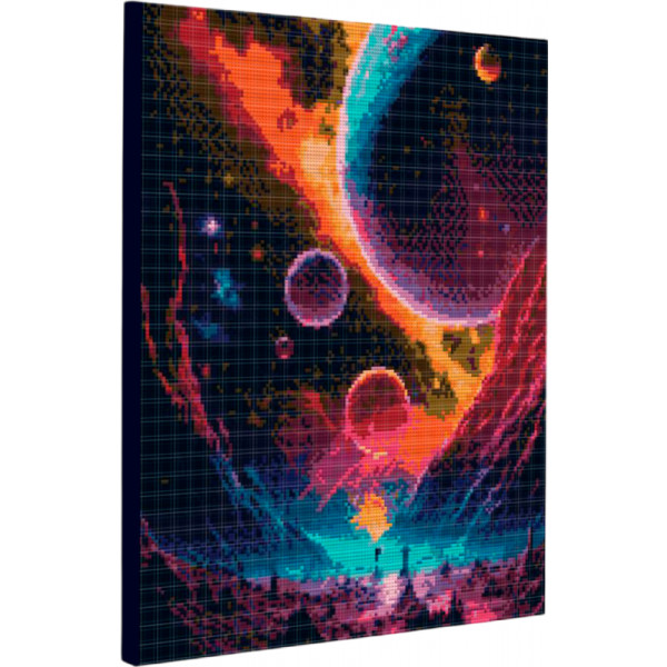 Фото - Алмазний живопис Santi Фантазійний космос 40х50 см (955126)