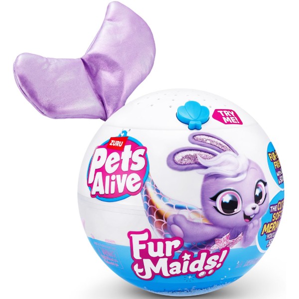 Фото - Интерактивная игрушка Pets & Robo Alive серии Furmaids S1 – КРОЛИК СТАРЛЕТ (9555B)
