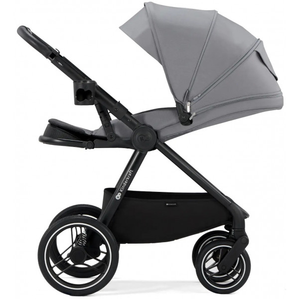 Фото - Коляска універсальна 2 в 1 Kinderkraft Nea Platinum Grey (KSNEA000GRY2000)