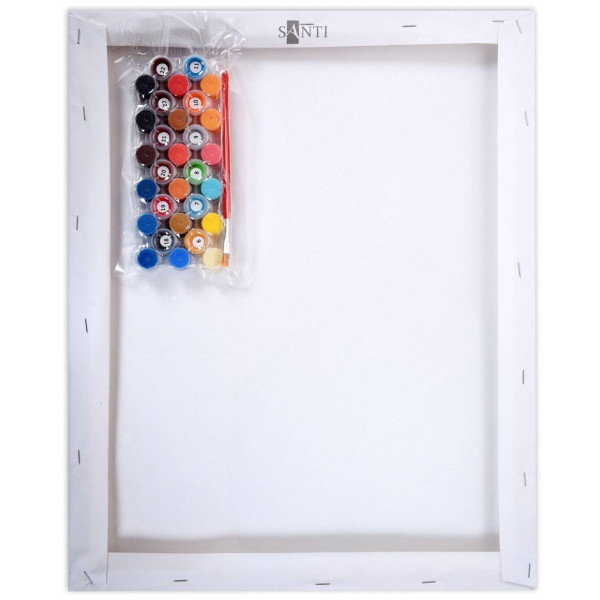 Фото - Картина за номерами Santi Чарівні півонії 40х50 см (955775)