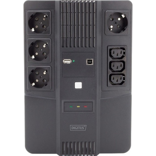 Фото - Джерело безперебійного живлення Digitus All-in-One 800VA/480W RJ45 (DN-170111)