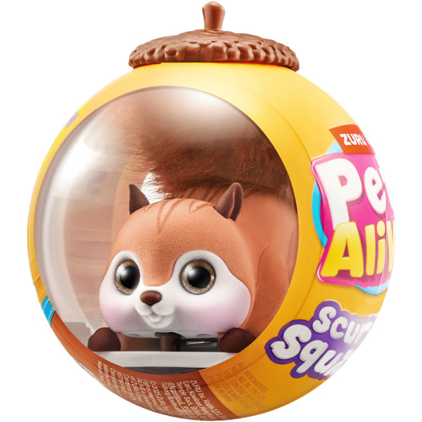 Фото - Інтерактивна іграшка Pets & Robo Alive S1 – БІЛОЧКА коричневий (9565E)