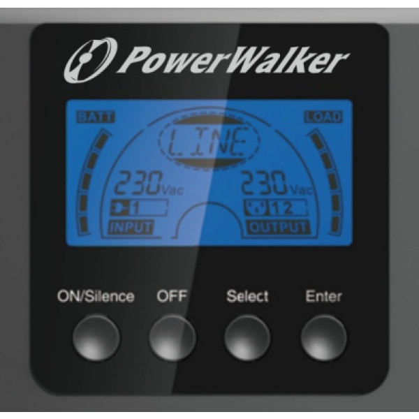 Фото - Источник бесперебойного питания PowerWalker VFI 1000 TG (10122041)
