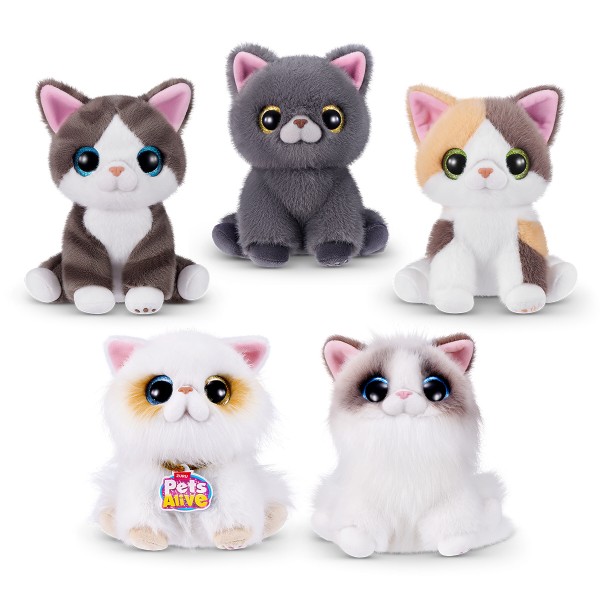 Фото - Интерактивная игрушка Pets & Robo Alive S2 – ИГРИВЫЕ КОТЯТА в ассортименте (9568)