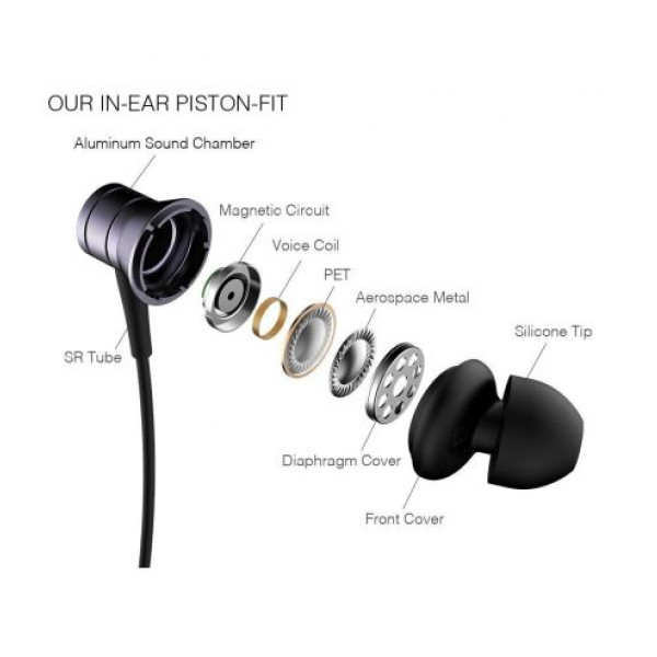 Фото - Навушники вкладиші 1MORE E1009 Piston Fit Mic Black/Grey