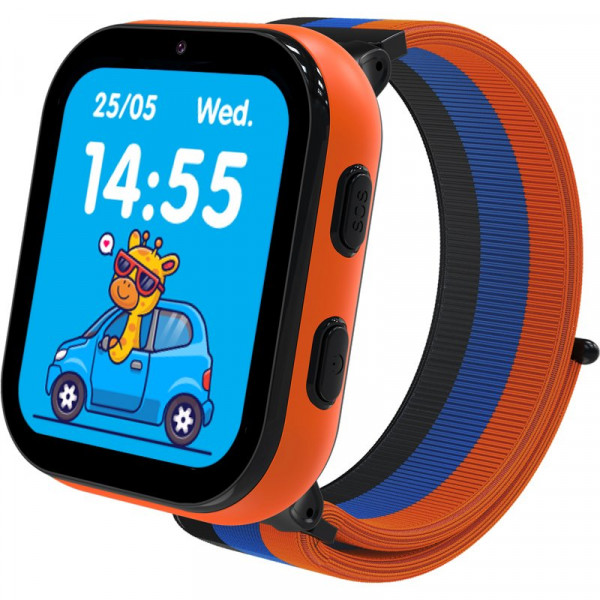 Фото - Дитячий годинник Gelius GP-PK008 (Rainbow) GPS/4G Black