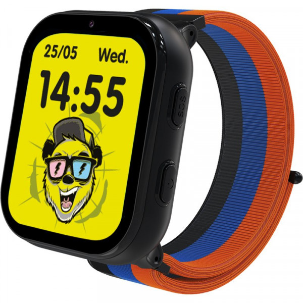 Фото - Дитячий годинник Gelius GP-PK008 (Rainbow) GPS/4G Black